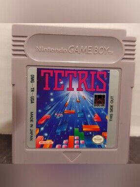Tetris for Original Nintendo Game Boy Tetris Game Boy Videogame Video Game Retro